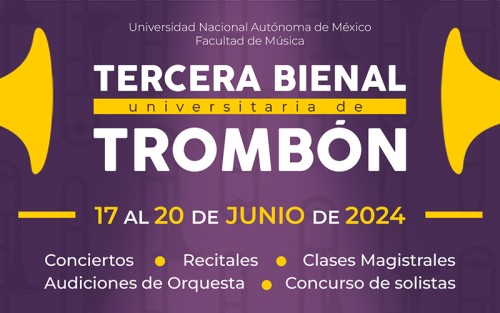 Bienal trombón México 2024