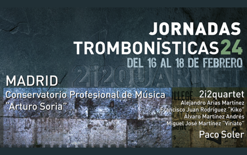 Jornadas trombón Madrid 24